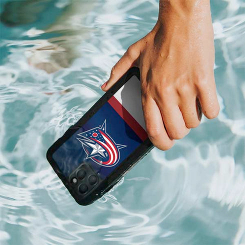 NHL Columbus Blue Jackets Alternate Jersey iPhone 11 Pro Max Waterproof Case