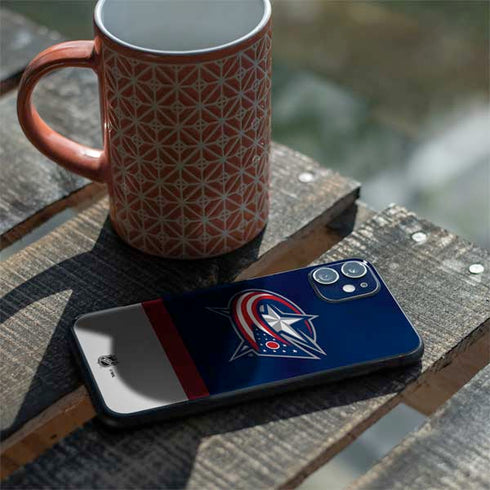 NHL Columbus Blue Jackets Alternate Jersey iPhone 11 Skin