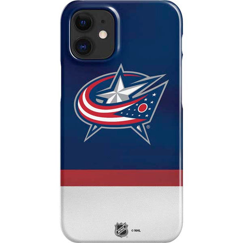 NHL Columbus Blue Jackets Alternate Jersey iPhone 12 Mini Lite Case
