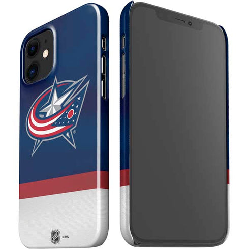 NHL Columbus Blue Jackets Alternate Jersey iPhone 12 Mini Lite Case