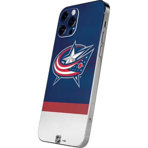 NHL Columbus Blue Jackets Alternate Jersey iPhone 12 Pro Max Skin