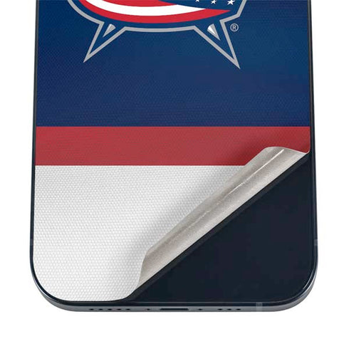 NHL Columbus Blue Jackets Alternate Jersey iPhone 12 Skin