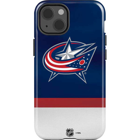 NHL Columbus Blue Jackets Alternate Jersey iPhone 13 Impact Case