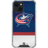 NHL Columbus Blue Jackets Alternate Jersey iPhone 13 Mini Clear Case