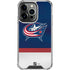 NHL Columbus Blue Jackets Alternate Jersey iPhone 13 Pro Clear Case