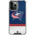 NHL Columbus Blue Jackets Alternate Jersey iPhone 13 Pro Max Clear Case