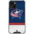 NHL Columbus Blue Jackets Alternate Jersey iPhone 14 Clear Case