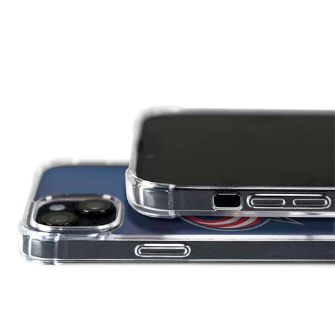 NHL Columbus Blue Jackets Alternate Jersey iPhone 15 Plus MagSafe Case