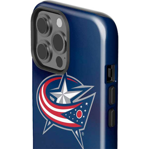 NHL Columbus Blue Jackets Alternate Jersey iPhone 15 Pro Max Impact Case