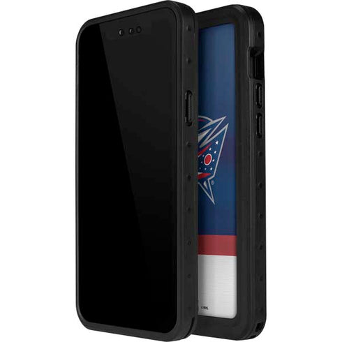 NHL Columbus Blue Jackets Alternate Jersey iPhone 14 Pro Max Waterproof Case