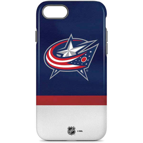 NHL Columbus Blue Jackets Alternate Jersey iPhone 8 Pro Case
