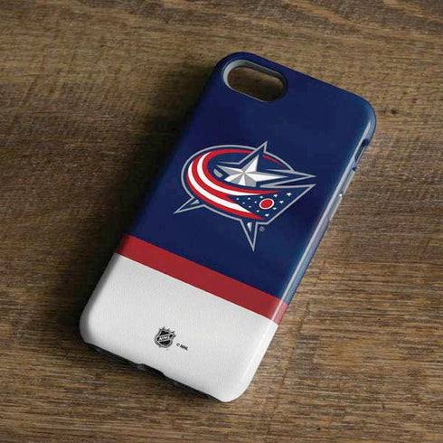 NHL Columbus Blue Jackets Alternate Jersey iPhone 8 Pro Case