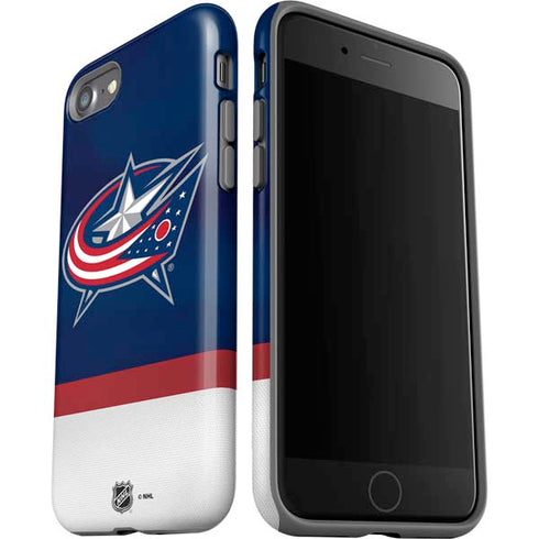 NHL Columbus Blue Jackets Alternate Jersey iPhone SE (2nd & 3rd Gen) Pro Case