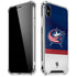 NHL Columbus Blue Jackets Alternate Jersey iPhone XS Max Clear Case