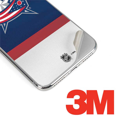 NHL Columbus Blue Jackets Alternate Jersey iPhone XS Max Skin