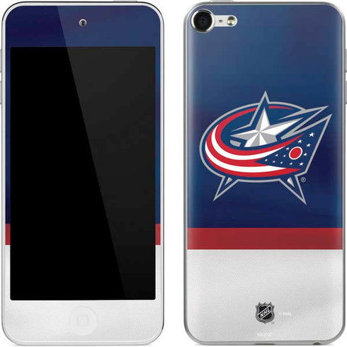 NHL Columbus Blue Jackets Alternate Jersey Apple iPod Skin