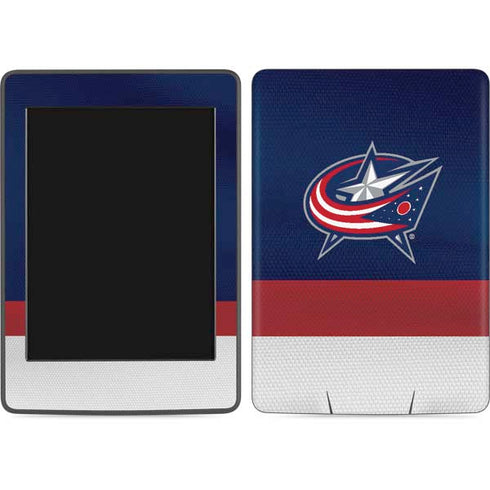 NHL Columbus Blue Jackets Alternate Jersey Amazon Kindle Skin