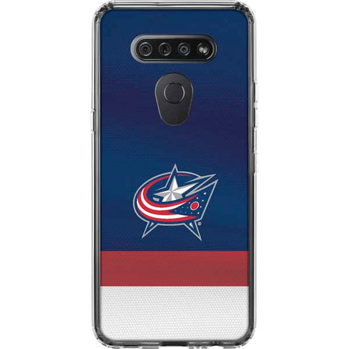 NHL Columbus Blue Jackets Alternate Jersey LG K51/Q51 Clear Case