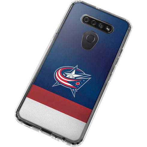 NHL Columbus Blue Jackets Alternate Jersey LG K51/Q51 Clear Case