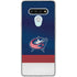 NHL Columbus Blue Jackets Alternate Jersey LG Stylo 6 Clear Case