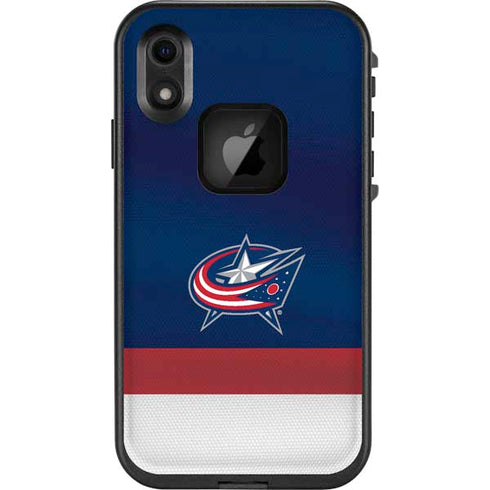 NHL Columbus Blue Jackets Alternate Jersey LifeProof Fre iPhone Skin