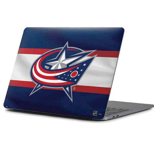 NHL Columbus Blue Jackets Alternate Jersey Apple MacBook Pro 13-inch Skin