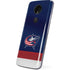 NHL Columbus Blue Jackets Alternate Jersey Moto E5 Plus Skin