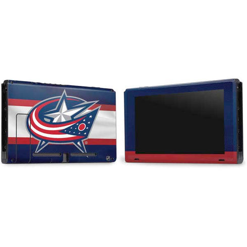 NHL Columbus Blue Jackets Alternate Jersey Nintendo Switch Bundle Skin