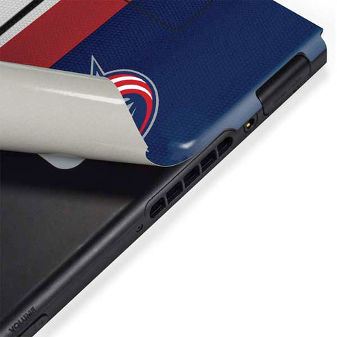 NHL Columbus Blue Jackets Alternate Jersey Nintendo Switch Bundle Skin