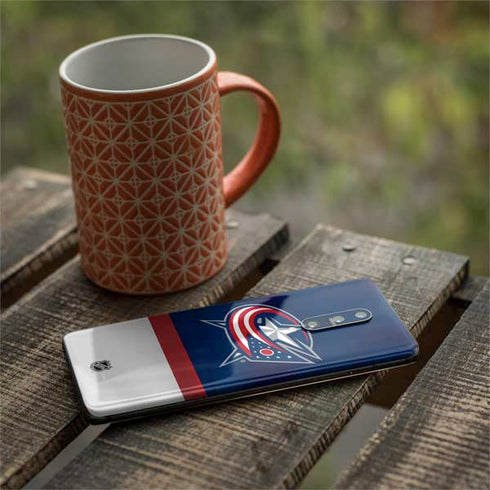 NHL Columbus Blue Jackets Alternate Jersey OnePlus 7 Pro Skin