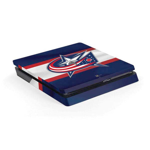 NHL Columbus Blue Jackets Alternate Jersey PS4 Slim Skin