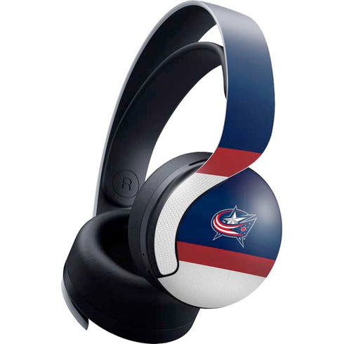 NHL Columbus Blue Jackets Alternate Jersey PULSE 3D Wireless Headset for PS5 Skin