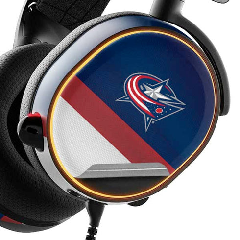 NHL Columbus Blue Jackets Alternate Jersey SteelSeries Arctis 3 Skin