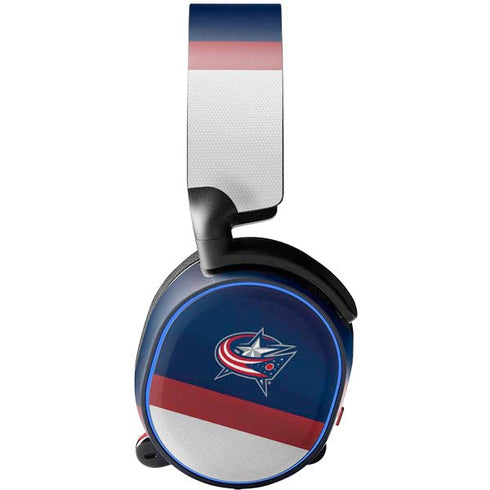 NHL Columbus Blue Jackets Alternate Jersey SteelSeries Arctis 5 Skin