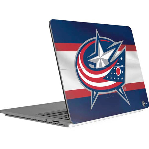 NHL Columbus Blue Jackets Alternate Jersey Surface Laptop Studio Skin