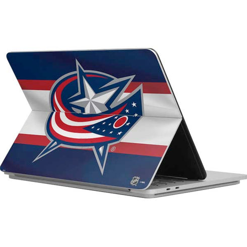 NHL Columbus Blue Jackets Alternate Jersey Surface Laptop Studio Skin