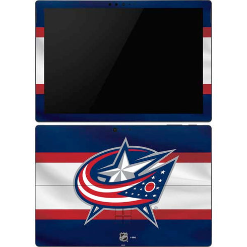 NHL Columbus Blue Jackets Alternate Jersey Surface Pro 6 Skin