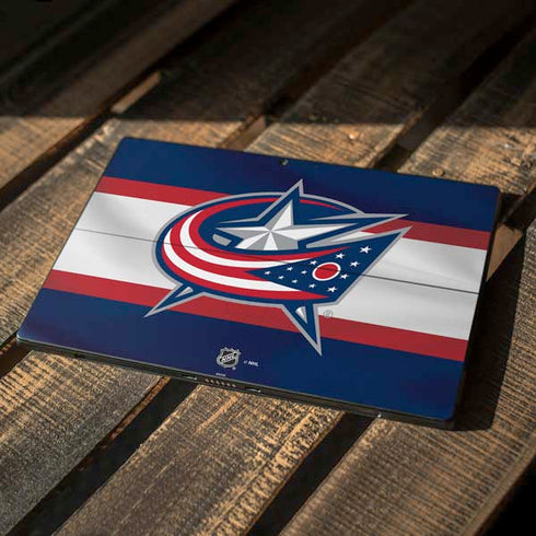 NHL Columbus Blue Jackets Alternate Jersey Surface Pro 6 Skin