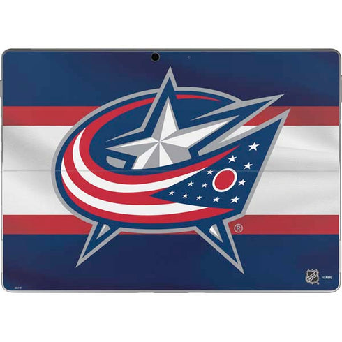 NHL Columbus Blue Jackets Alternate Jersey Surface Pro 9 Skin