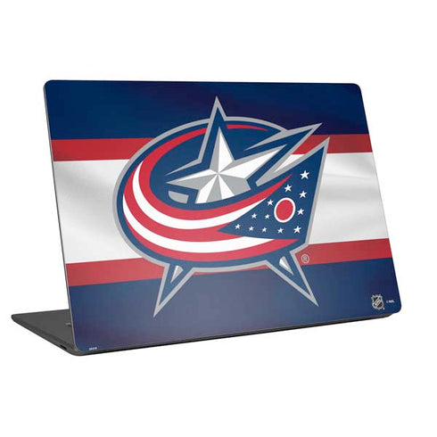 NHL Columbus Blue Jackets Alternate Jersey Universal Laptop 16in (13 x 9.4in) Skin