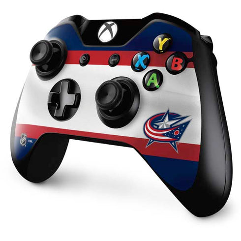 NHL Columbus Blue Jackets Alternate Jersey Xbox One Controller Skin