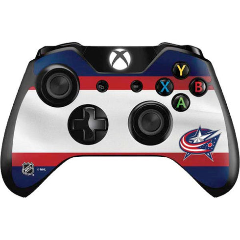 NHL Columbus Blue Jackets Alternate Jersey Xbox One Controller Skin