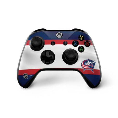 NHL Columbus Blue Jackets Alternate Jersey Xbox One X Controller Skin
