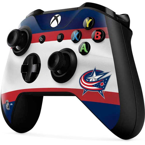 NHL Columbus Blue Jackets Alternate Jersey Xbox One X Controller Skin