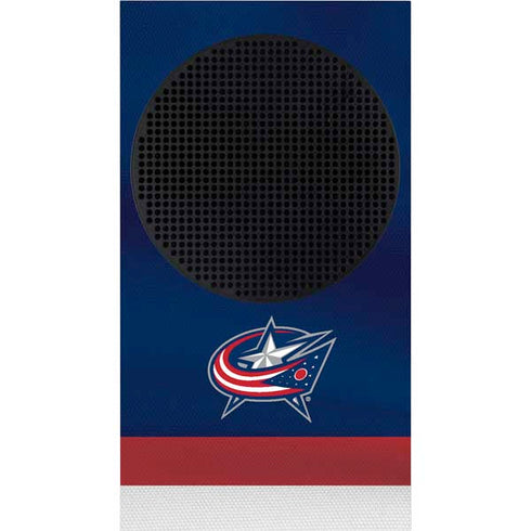 NHL Columbus Blue Jackets Alternate Jersey Xbox Series S Console Skin