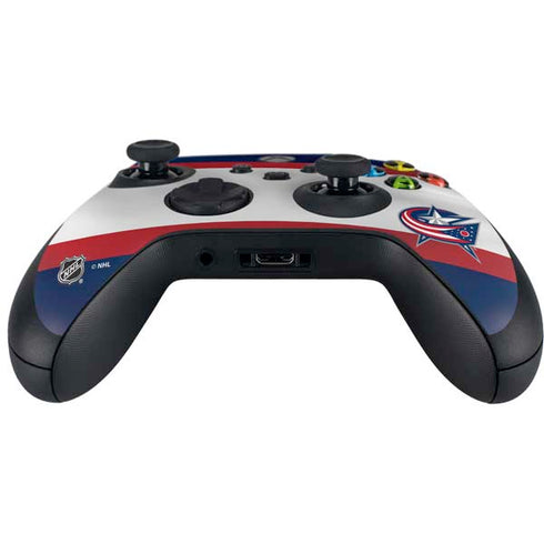 NHL Columbus Blue Jackets Alternate Jersey Xbox Series X Controller Skin