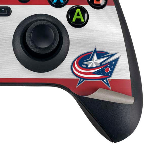 NHL Columbus Blue Jackets Alternate Jersey Xbox Series X Controller Skin