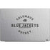 NHL Columbus Blue Jackets Black Text Dell Vostro Skin