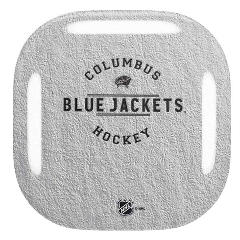 NHL Columbus Blue Jackets Black Text Galaxy Buds Pro Skin