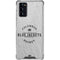 NHL Columbus Blue Jackets Black Text Galaxy Note20 5G Clear Case